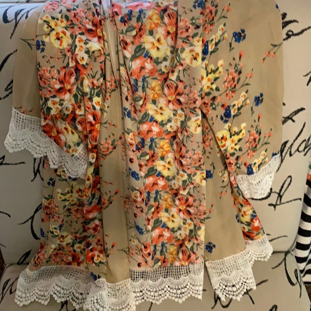 Floral Kimono